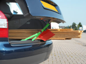 B0025P 0032 Trunkhunk 2-in-1 spanband houdt kofferklep dicht met uitstekende lading