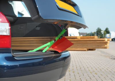 Trunkhunk 2-in-1 spanband houdt kofferklep dicht met uitstekende lading