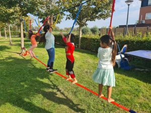 JUMBELL slackline bewegen motoriek slackline jumbell slackline