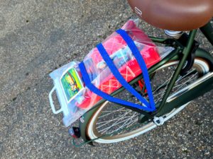 JUMBO snelbinder blauw fiets