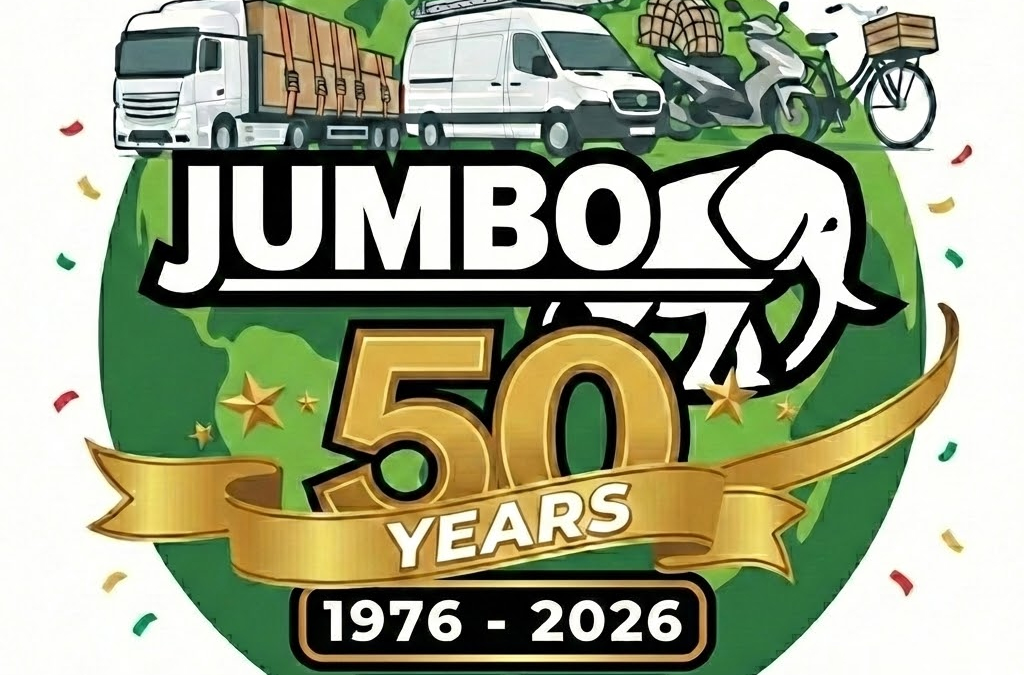 50 jaar JUMBO Spanbandfabrikant. Ja echt waar, we vieren een jubileum!