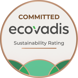 Heel Blij!! Wij hebben de Ecovadis badge ontvangen! 🌱